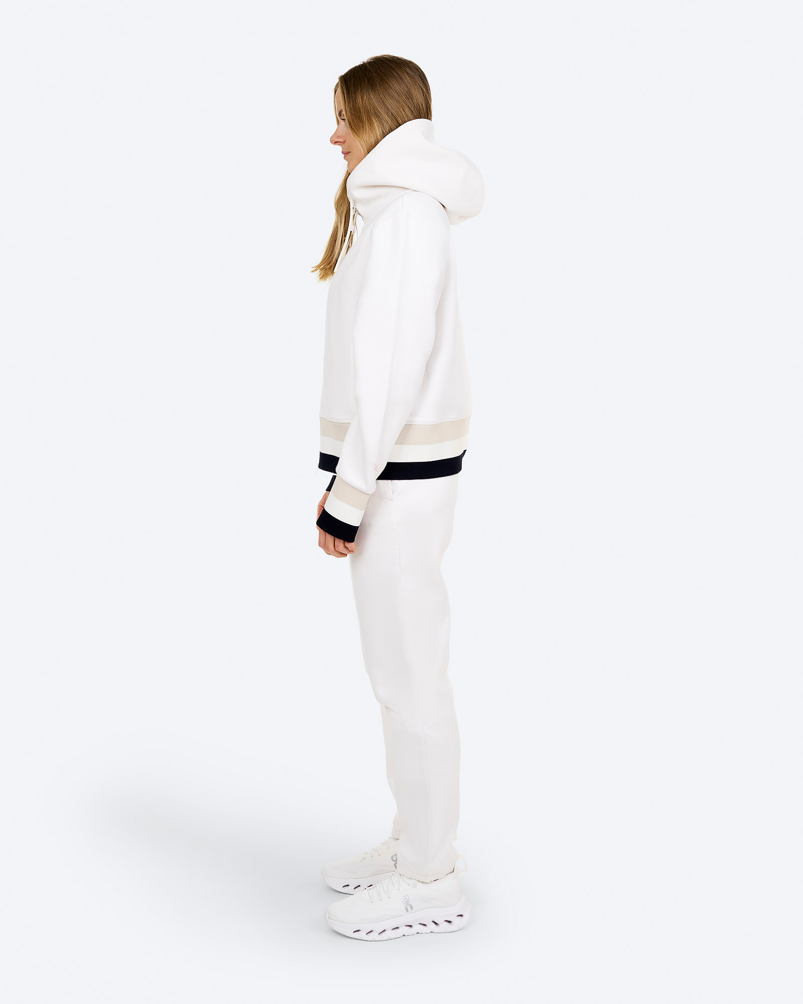 THE MOUNTAIN STUDIO - COTTON TECH ZIP HOOD W